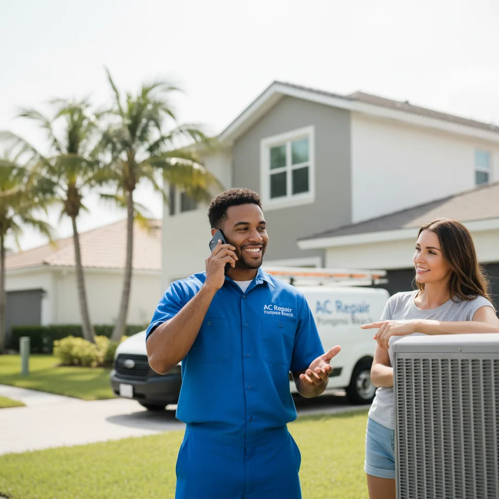 AC Repair Pompano Beach customer support in Thatcher